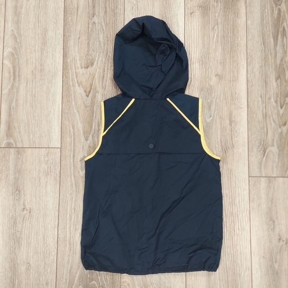 Hunter for Target Navy and Yellow Unisex Winderbreaker Vest S 6/6X - Picture 3 of 4